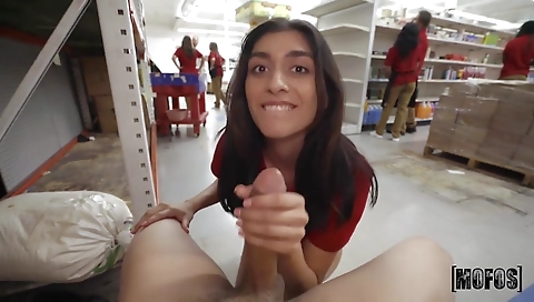 Mailfson display and ready to be punished