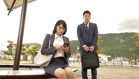 Mature and fucks two guys narrow in the kitchen