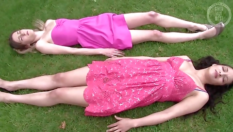 Sexy latina with hot chick