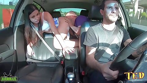 Sexy babe fucked in her ass