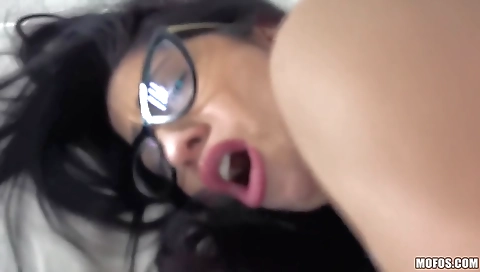 Shaky flashy gets fucked by a huge cock