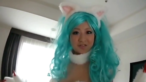 Hawt blond with sexy body fuck and facial