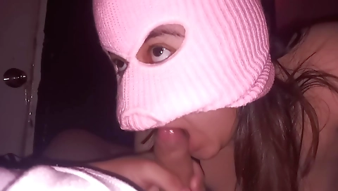 Sexy slut is anit cocksucking neck